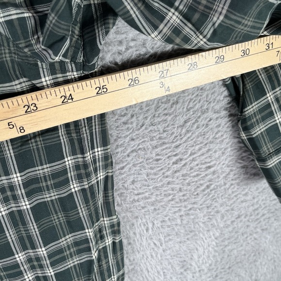Vintage C C Filson Seattle Shirt Mens Large Green Plaid Lightweight Long Sleeve - Picture 8 of 9